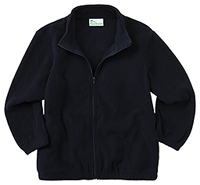 Toddler Zip Front Jacket - Dark Navy