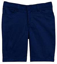 Girl's Plus 4-Pocket Matchstick Short - Dark Navy