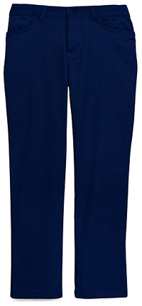 Girl's 4-Pocket Matchstick Pant - Dark Navy