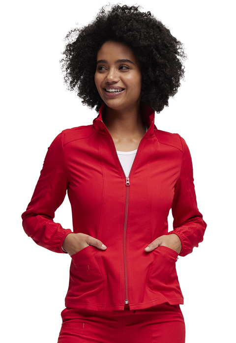 Buy Zip Front Warm-Up Jacket - Heartsoul Online at Best price - FL