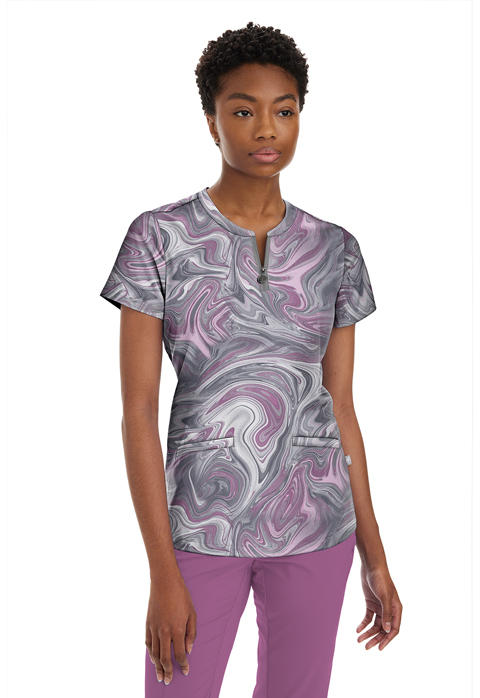 ben Picket Tilfældig Buy HH Premiere Label 2271MAE Ivy Print Nursing Scrub Top in Mulberry by  Healing Hands - WSL - Healing Hands Online at Best price - NE