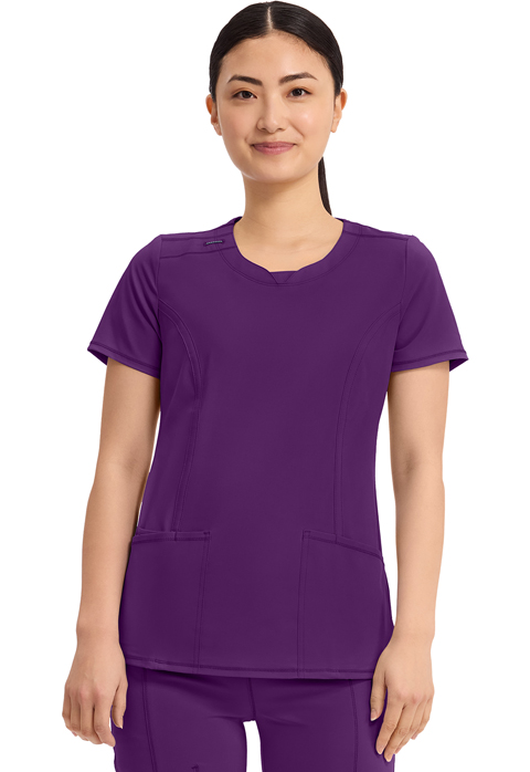 2624A-Round Neck Top (Cherokee Infinity by Cherokee)