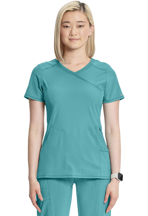 2625A-Mock Wrap Top (Cherokee Infinity)