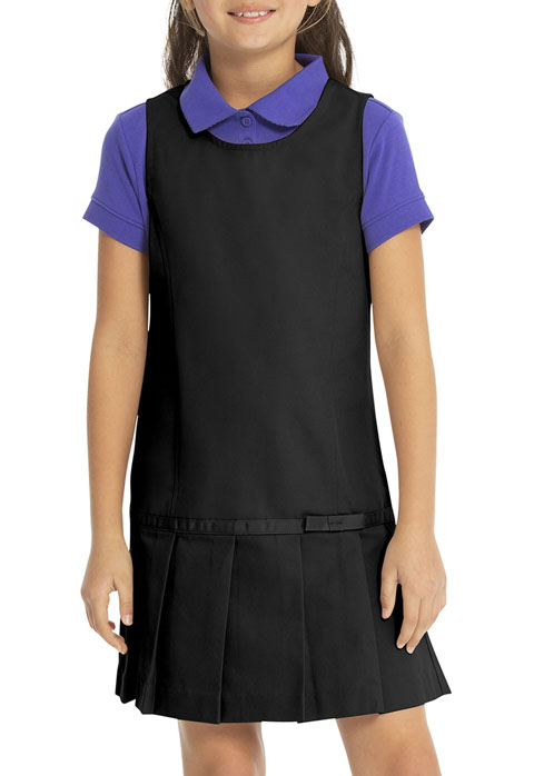 Buy Drop Waist Jumper w/Ribbon Bow - Real School Uniforms Online at ...