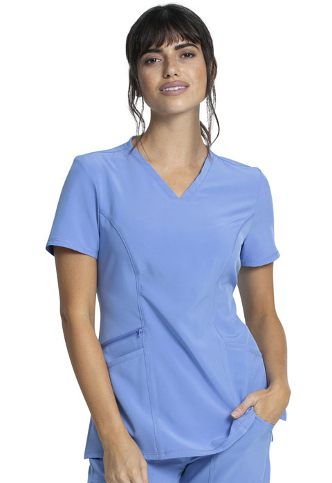 CK ALLURA V-Neck Top-CU_CHEROKEE