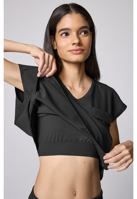 Built In Bra Dolman Top