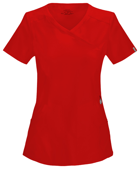 2625A-Mock Wrap Top (Cherokee Infinity)