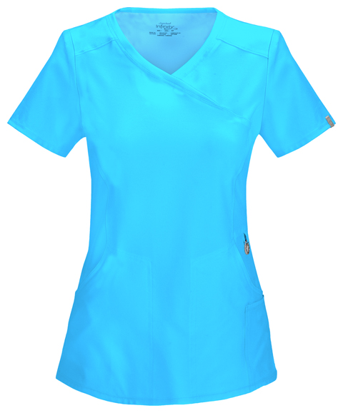 2625A-Mock Wrap Top (Cherokee Infinity)